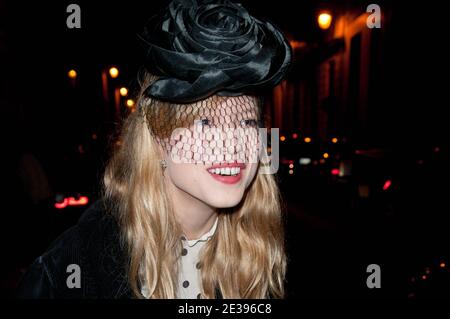 Lea Seydoux participant à la fête du 90e anniversaire de Vogue qui s'est tenue à l'hôtel Pozzo Di Borgo, à Paris, en France, le 30 septembre 2010. Photo de Nicolas Genin/ABACAPRESS.COM Banque D'Images