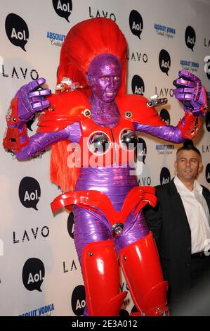 Heidi Klum apparaît à sa fête d'Halloween 2010 qui a eu lieu à Lavo à New York City, NY, USA le 31 octobre 2010. Photo de Pantaleo-Taamallah/ABACAPRESS.COM Banque D'Images