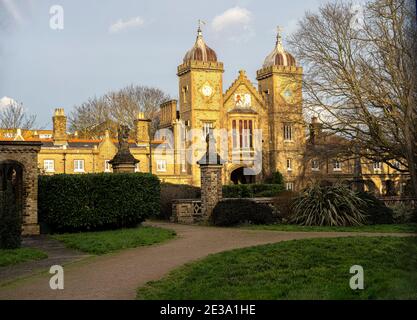 Serres à Watermen Square, Penge London SE20 Banque D'Images