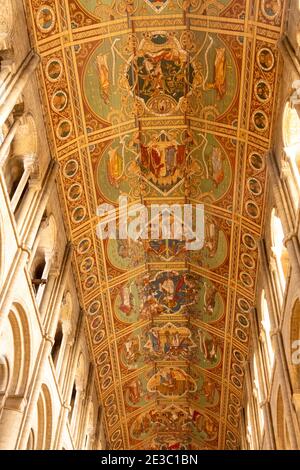 Intérieur de la cathédrale d'Ely Banque D'Images