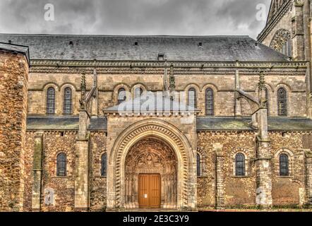 Cathédrale du Mans, France, HDR image Banque D'Images