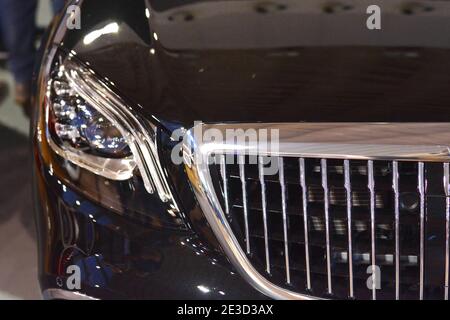 Belgrade, Serbie - 29 mars 2019 : MERCEDES. Salon international de l'automobile de Belgrade. Salon de la voiture. Banque D'Images