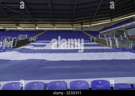 Une vue générale du stade avant le match de la ligue des femmes entre Reading et Arsenal au stade Madejski à Reading. Crédit: SPP Sport presse photo. /Alamy Live News Banque D'Images