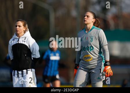 Laura Giuliani (Juventus FC) pendant FC Internazionale vs Juventus Women, football italien Serie A Women Match, Mil - photo .LM/Francesco Scaccianoce Banque D'Images