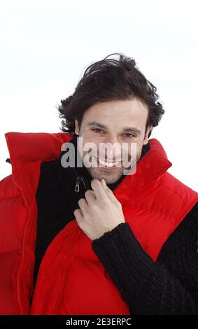 Bruno Salomone participe au 11ème Festival du film de télévision de Luchon à Luchon, France, le 5 février 2009. Photo de Patrick Bernard/ABACAPRESS.COM Banque D'Images