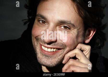 Bruno Salomone participe au 11ème Festival du film de télévision de Luchon à Luchon, France, le 5 février 2009. Photo de Patrick Bernard/ABACAPRESS.COM Banque D'Images