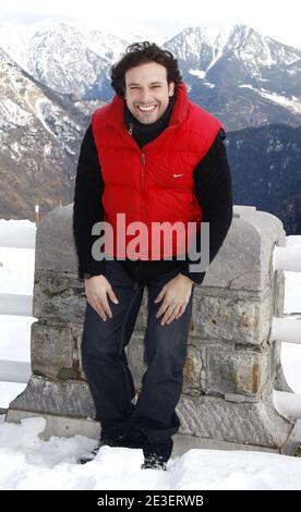 Bruno Salomone participe au 11ème Festival du film de télévision de Luchon à Luchon, France, le 5 février 2009. Photo de Patrick Bernard/ABACAPRESS.COM Banque D'Images