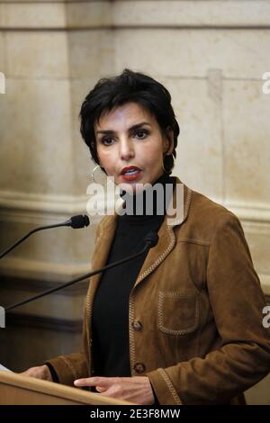 Rachida Dati inaugure le tribunal administratif de Toulon, France le 23 Fevrier 2009. Photo Philippe Laurenson/ABACAPRESS.COM Banque D'Images