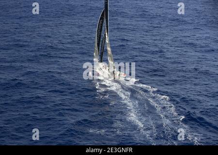 Boris Herrmann (ger) naviguant sur l'Imoca SeaExplorer - Yacht Club de Monaco pendant le Vendér &#x83 2020-2021; 9e édition de la course de yacht solo non-stop autour du monde, le 15 janvier 2021 à Recife, Brésil - photo Newman Homrich/ DPPI / LiveMedia Banque D'Images