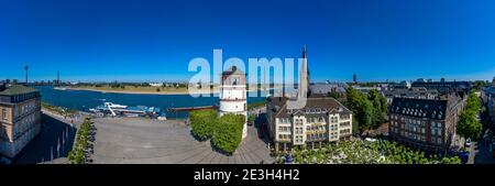 Burgplatz à Düsseldorf, Allemagne Banque D'Images