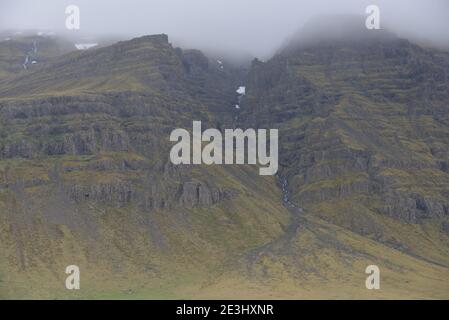 Paysage du parc national de Landmannalaugar en Islande Banque D'Images