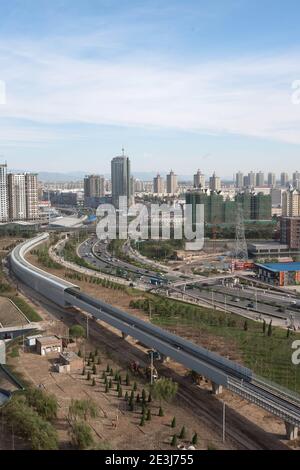 Portrait de la ville de Beijing métro photo de haute qualité Banque D'Images