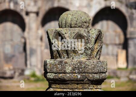 Arménie, province de Syunik, Tatev, monastère de Tatev Banque D'Images