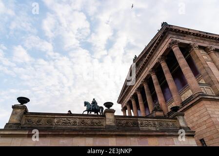 Berlin, Allemagne - 30 juillet 2019 : Musée Alte Nationalgalerie à Berlin. Situé sur l'île aux musées, dans le centre historique de Berlin et dans une partie de la Banque D'Images