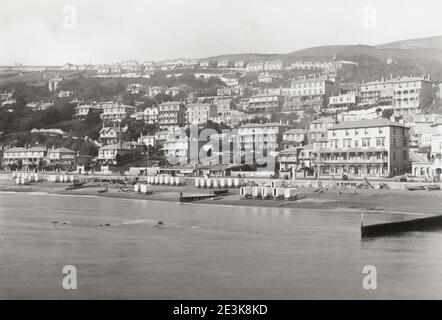 Photographie du XIXe siècle : Ventnor, Île de Wight, Angleterre Banque D'Images