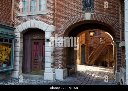 Orlando, Floride New York, NY section de Universal Studios à Orlando, FL. 27 octobre 2020. @ Veronica Bruno / Alamy Banque D'Images