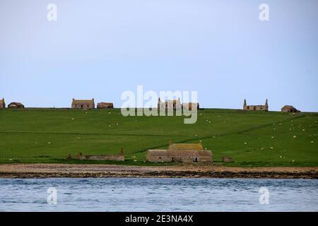 Île de stroma, Écosse Banque D'Images