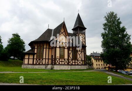 HIGH TATRA, SLOVAQUIE - 20 JUILLET 2019: Hrebienok, Stary Smokovec, Vysoke Tatry – haute montagne Tatras, Slovaquie Banque D'Images