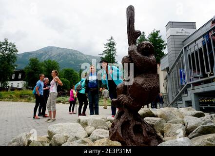 HIGH TATRA, SLOVAQUIE - 20 JUILLET 2019: Hrebienok, Stary Smokovec, Vysoke Tatry – haute montagne Tatras, Slovaquie Banque D'Images