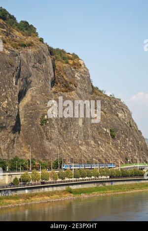 Marianska skala à Usti nad Labem. République tchèque Banque D'Images