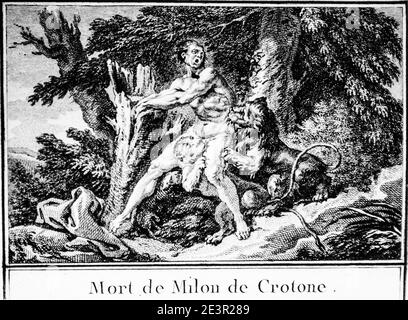 mythologie grecque, éditeur de l'histoire universelle 1850 Banque D'Images