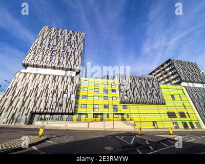 Les appartements modernes du centre de Woolwich Woolwich - construction dans le sud-est de Londres, Angleterre Banque D'Images