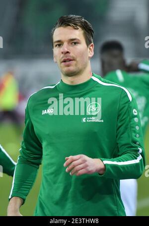 20 janvier 2021, Saint-Gall, Kybunpark, Soccer Super League: FC St.Gall 1879 - FC Vaduz, # 16 Lukas Goertler (St. Gallen) Credit: SPP Sport Press photo. /Alamy Live News Banque D'Images