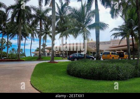 États-Unis, Miami, Hôtel Trump National Doral Golf Resort. Hôtel de luxe pour les célébrités, les gens riches et les meilleurs athlètes comme les golfeurs Banque D'Images