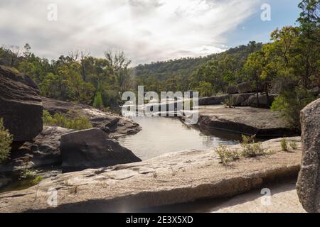 Au-dessus de la jonction, parc national Girraween, Queensland Banque D'Images