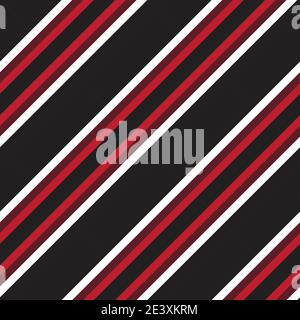 Fond rayé rouge diagonal sans couture idéal pour les textiles de mode et les motifs Banque D'Images