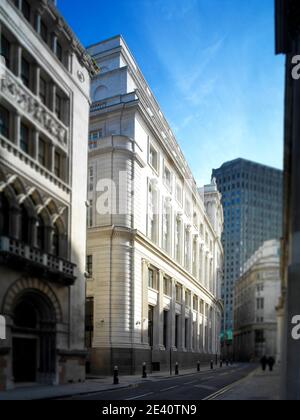 41 Lothbury, Londres The Royal Bank of Scotland Architect: GMW Architects Banque D'Images