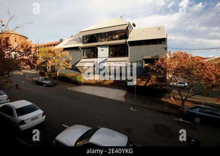 Terrace House, Brisbane, Australie, Australien, Architectes: Codd Stenders, 2005, , wohnhaus, casa, vivienda, maison résidentielle, résidence, casa, tenem Banque D'Images