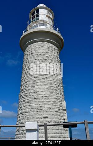 Australie, phare de Bathurst sur l'île de Rottnest, Australie, Leuchtturm auf Rottnest Insel dans Wescaustralien Banque D'Images