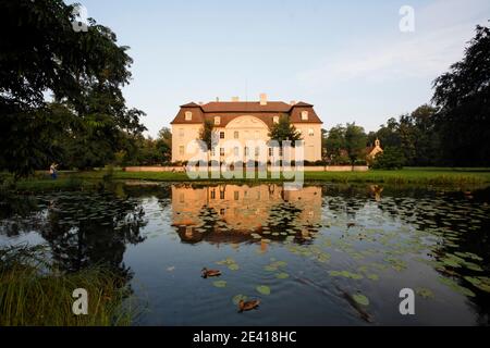 Schloß, Blick von Westen Banque D'Images