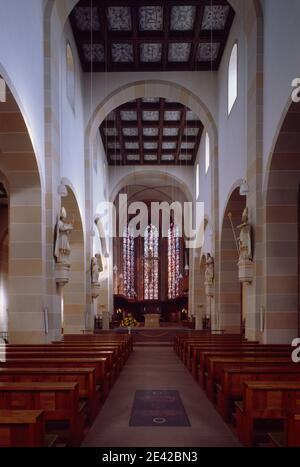 Intenansicht der Kirche Banque D'Images