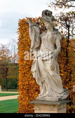 Figur im oberen Parterre Banque D'Images