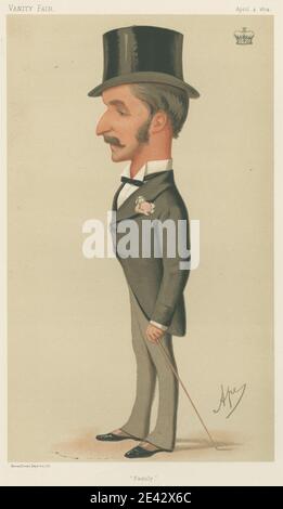 Carlo Pellegrini, 1839-1889, Italien, politiciens - Vanity Fair. 'Famille'. Le Marquis de Lansdowne. 4 le 1874 avril 1874. Chromolithographe. Banque D'Images