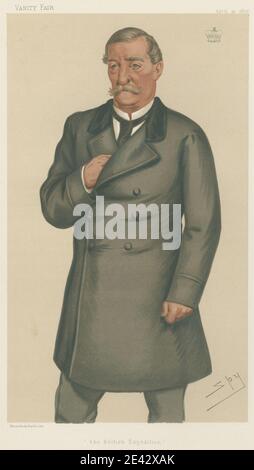 Leslie Matthew 'Spy' Ward, 1851–1922, British, politiciens - Vanity Fair. « l'expédition britannique ». Général Lord Napier de Magdala. 20 le 1878 avril 1878. Chromolithographe. Banque D'Images