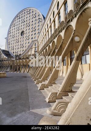 Marne la Vallée des Arènes de Picasso Banque D'Images