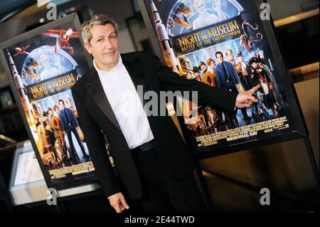 Acteur Alain Chabat assistant à la première du film 'Night at the Museum 2' au musée Smithsonian 'Air and Space' à Washington, DC, USA le 14 mai 2009. Photo par Olivier Douliery/ABACAPRESS.COM Banque D'Images