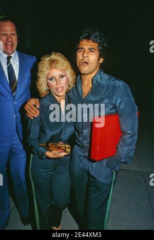 Erik Estrada avec sa femme Joyce Miller 1980Credit: Ralph Dominguez/MediaPunch Banque D'Images