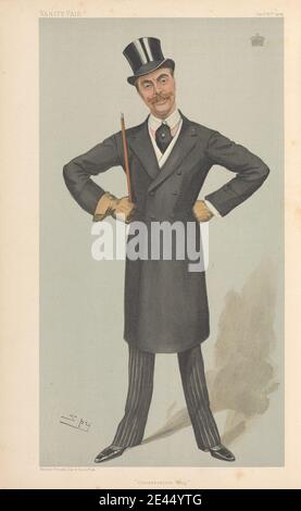 Leslie Matthew 'Spy' Ward, 1851-1922, British, politiciens - Vanity Fair - 'whip conservateur'. Le vicomte Churchill. 21 janvier 1904, 1904. Chromolithographe. Banque D'Images