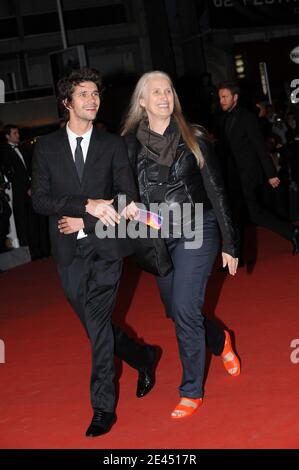 L'acteur britannique Ben Wishaw et la directrice néo-zélandaise Jane Campion arrivent à la projection de 'Agora' lors du 62e Festival de Cannes au Palais des Festivals de Cannes, France, le 17 mai 2009. Photo de Nebinger-Orban/ABACAPRESS.COM Banque D'Images