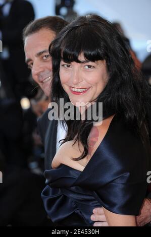 LIO et Jean-François Lepretit arrivent à la projection de "recherche d'Eric" lors du 62e Festival de Cannes au Palais des Festivals de Cannes, France, le 18 mai 2009. Photo de Nebinger-Orban/ABACAPRESS.COM Banque D'Images