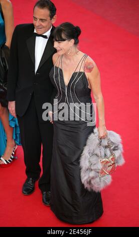 LIO et Jean-François Lepetit arrivent pour la projection des 'Inglourious Basterdss' lors du 62e Festival de Cannes au Palais des Festivals de Cannes, France, le 20 mai 2009. Photo par Nico/Pool/ABACAPRESS.COM Banque D'Images