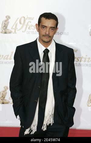 Stéphane Slima arrive à la 49e cérémonie d'ouverture du Festival de télévision de Monte-Carlo à Monaco le 7 juin 2009. Photo de Serge Poirot/ABACAPRESS.COM Banque D'Images