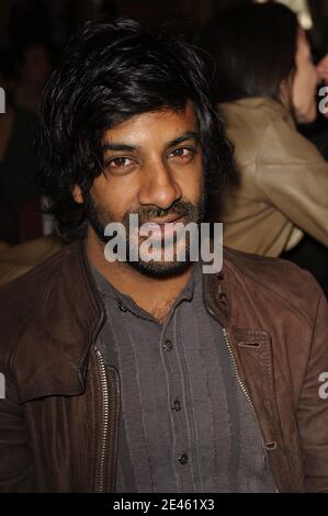 Vikash Dhorasoo, membre du jury, pose lors de la conférence de presse du Festival Paris Cinéma au Cityhall de Paris, France, le 12 juin 2009. Photo de Giancarlo Gorassini/ABACAPRESS.COM Banque D'Images