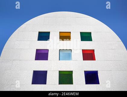 Ellsworth Kelly's Austin au musée Blanton à Austin, Texas. Banque D'Images