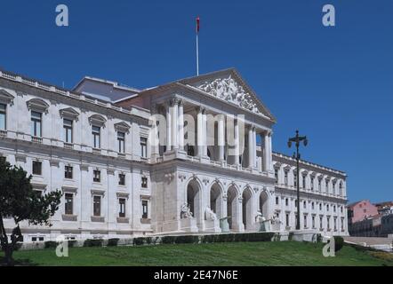 La politique au Portugal - bâtiment du gouvernement, Parlement à Lisbonne Banque D'Images