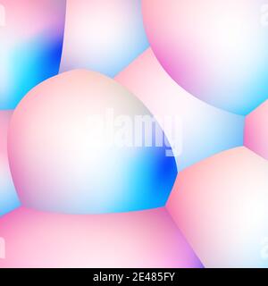 Résumé fond de Perlescent soft balles bulles Illustration de Vecteur